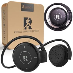 running headphones designed by runners – wireless bluetooth v5.0 neckband earphones for sport exercise jogging gym workout marathon headphones for running