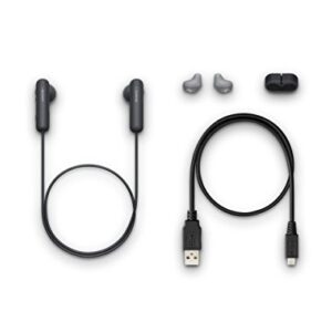 Sony WI-SP500 Wireless in-Ear Sports Headphones, Black (WISP500/B) (Renewed)