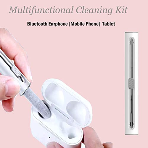 Wilbeva Cleaner Kit for Airpods Pro 1 2 3 Samsung MI Android Earbuds, Multifunctional Cleaning Pen for Bluetooth Earphones & Headphones Case Cleaning Tools with Soft Brush