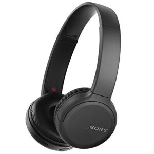 Sony WH-CH510 Wireless On-Ear Headphones (Black) Bundle with USB Bluetooth Dongle Adapter (2 Items)