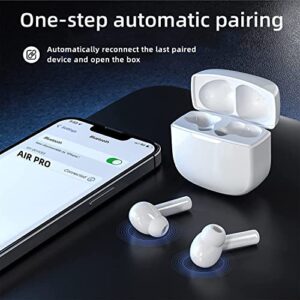 KAHPAN Wireless Earbuds, Bluetooth5.3 Headphones 30H Playtime with Charging Case, IPX7 Waterproof Earphones with Mic for Android iOS Cell Phone Computer Laptop Sports