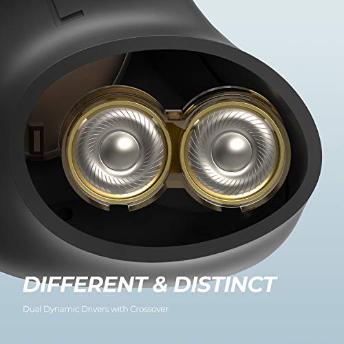 SoundPEATS Truengine 3 SE Wireless Earbuds with Dual Dynamic Drivers, 30 Hours Playtime, Touch Control, Bluetooth Headphones with Dual Mic, Stereo Sound in-Ear Earphones, Compact Charging Case (USB-C)