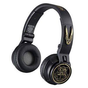 eKids Harry Potter Kids Bluetooth Headphones, Wireless Headphones with Microphone Includes Aux Cord, Volume Reduced Kids Foldable Headphones for School, Home, or Travel