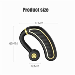 Bluetooth Headset,Wireless Bluetooth 4.1 Business Headphone Earphone 300mAh Super Long Standby Earpiece with Mic,Sweatproof,Noise Reduction,Mute Switch for Cell Phone, Skype, Truck Driver,Office,Sport