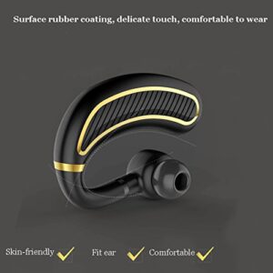 Bluetooth Headset,Wireless Bluetooth 4.1 Business Headphone Earphone 300mAh Super Long Standby Earpiece with Mic,Sweatproof,Noise Reduction,Mute Switch for Cell Phone, Skype, Truck Driver,Office,Sport