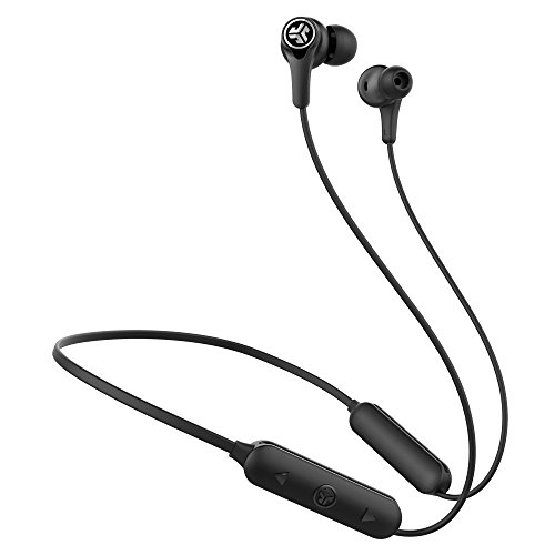 JLab Epic Executive Wireless Active Noise Canceling Earbuds | Bluetooth 4.1 | 11-Hour Battery Life | Universal Music Control | Bluetooth Headphones, Travel Case Included | Black