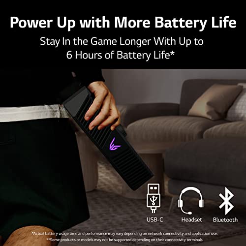 LG Ultragear GP3 - Portable Gaming Speaker with DTS Headphone:X, Voice Chat, Up to 6 Hour Battery Life, Bluetooth, USB Type-C Connection