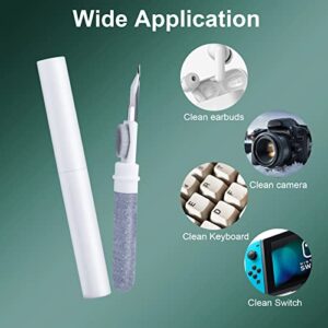 Cleaner Kit for AirPod Pro 1 2 3, AMEAMI Earbud Cleaning Pen Tool for iPhone Samsung Lego Huawei MI Wireless Headphone (White)