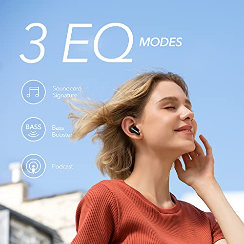 Soundcore by Anker Life P2 Mini True Wireless Earbuds, 10mm Drivers with Big Bass, Custom EQ, Bluetooth 5.2, 32H Playtime, with Life Q20 Active Noise Cancelling Headphones, Hi-Res Sound 40H Playtime