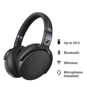 SENNHEISER HD 4.40 Around Ear Bluetooth Wireless Headphones - Black