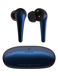 1more comfobuds pro noise cancelling earbuds, anc true wireless earbuds bluetooth 5.0, multi modes, personalized eq, 6 mics, 28h playtime, fast charge, in ear bluetooth headphones, blue