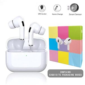 Kingsann Wireless Bluetooth 5.0 Earbuds with Built-in mic Noise Cancelling Headset IPX5 Water Proof for iPhones and Andriod