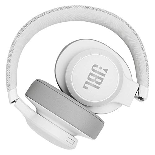 JBL LIVE 500BT - Around-Ear Wireless Headphone - White (Renewed)