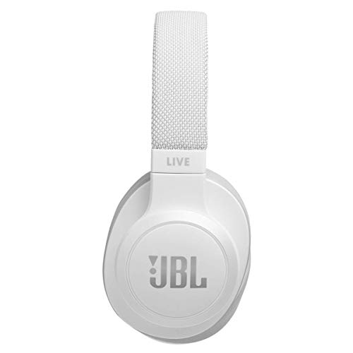 JBL LIVE 500BT - Around-Ear Wireless Headphone - White (Renewed)