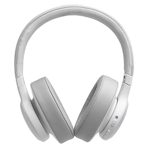 JBL LIVE 500BT - Around-Ear Wireless Headphone - White (Renewed)