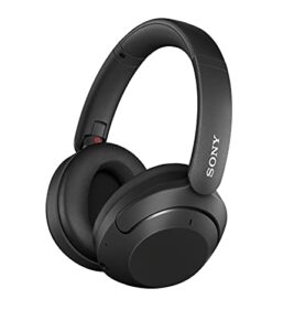 sony wh-xb910n extra bass noise cancelling headphones, wireless bluetooth over the ear headset with microphone and alexa voice control, black
