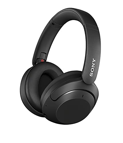 Sony WH-XB910N EXTRA BASS Noise Cancelling Headphones, Wireless Bluetooth Over the Ear Headset with Microphone and Alexa Voice Control, Black