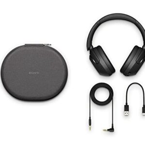 Sony WH-XB910N EXTRA BASS Noise Cancelling Headphones, Wireless Bluetooth Over the Ear Headset with Microphone and Alexa Voice Control, Black