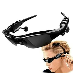 jinyi wireless bluetooth headset with sports polarized sunglasses music sunglasses men women sport sunglasses smart glasses headphone built-in mic for outdoor cycling running driving fishing