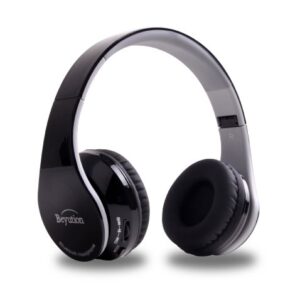 Beyution New Black Color Smart Stereo Hi-Fi Wireless Bluetooth Headphone-for All Tablet MID, Smart Cell Phone and All Bluetooth Device-with Retail Package, Best Gift!