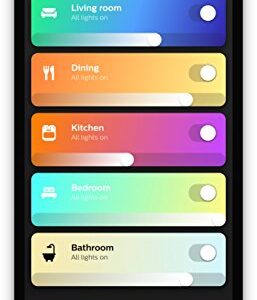 Philips Hue 2-Pack Premium Smart Light Starter Kit, 16 million colors, for most lamps & overhead lights, Works with Alexa, Apple HomeKit and Google Assistant, Soft White