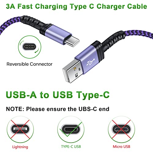 Type C Pixel 7 Charging Cable Fast Charge USB C Android Phone Charger Cord for Google Pixel 7 Pro 7 6a 6 Pro 5,Samsung Galaxy A13 5G Z Fold4 A03s S22 S21 FE A32 A53,Moto Edge 5G UW/G Pure/Stylus/Power