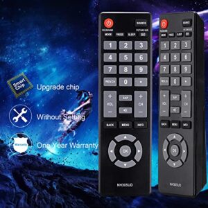 NH305UD Universal Remote Control Fit for Emerson TV Remote Control, for LCD HDTV TV