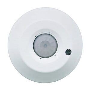 leviton odc04-idw odc series 450 sq. ft. passive infrared ceiling-mount occupancy sensor, 120-277 volt, white