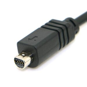 chenyang CY VMC-15FS 10pin to USB Data Sync Cable for HandyCam DCR-SX85, DCR-SX85e, DCR-SR220, DCR-SR220e, DCR-SR290, DCR-SR290e