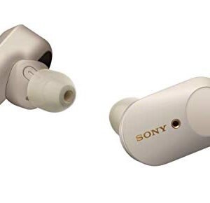 Sony WF-1000XM3 Wireless Noise Cancelling Headphones (Platinum Silver)