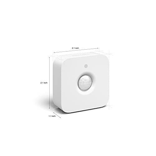 Philips Hue Smart Motion Sensor (Installation-Free Exclusive for Philips Hue Lights), White, Model:473389