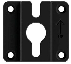 ms1638blk outdoor quick disconnect wall plate tv mounts, easy on/off (replaces ms1066blk)