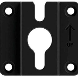 MS1638BLK Outdoor Quick Disconnect Wall Plate TV Mounts, Easy On/Off (Replaces MS1066BLK)