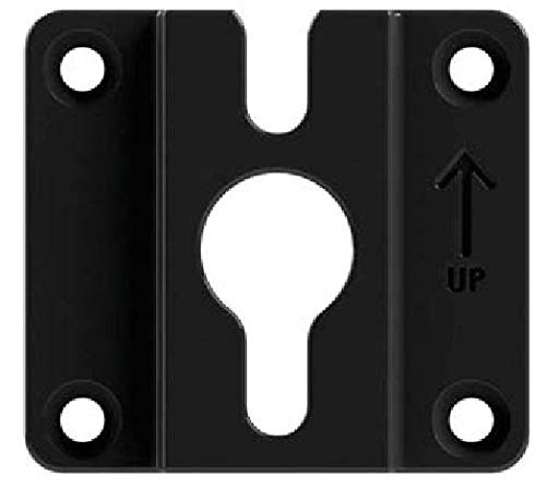 MS1638BLK Outdoor Quick Disconnect Wall Plate TV Mounts, Easy On/Off (Replaces MS1066BLK)