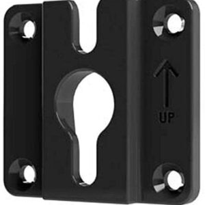 MS1638BLK Outdoor Quick Disconnect Wall Plate TV Mounts, Easy On/Off (Replaces MS1066BLK)