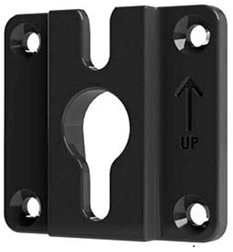 MS1638BLK Outdoor Quick Disconnect Wall Plate TV Mounts, Easy On/Off (Replaces MS1066BLK)