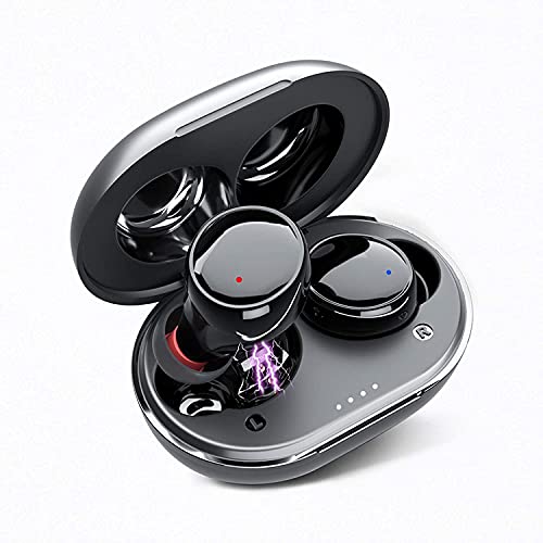 Wireless Earbud, Bluetooth Headphones 5.0 Noise Cancelling Stereo in-Ear Earphones, Touch Control, IP7 Waterproof Sport Mini Bluetooth Earbud with HD Mic, Quickly Charge Headset for Running Workout