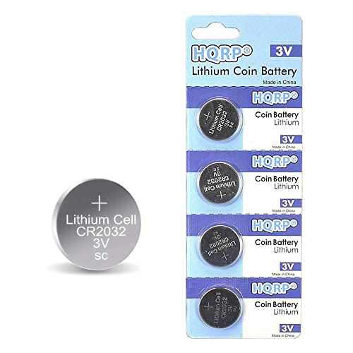 HQRP 4-Pack Lithium Battery Compatible with Bose Acoustic Wave II Music System Remote Control