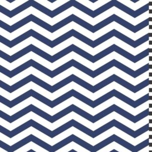 Gratitude Journal for Kids: Kids Journal with Writing Prompts, 120 Pages | Navy Blue Chevron Stripes