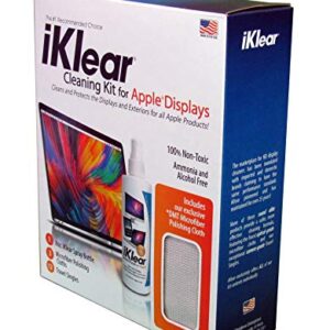 The Original Premium iKlear Screen Cleaner Kit For Iphone, Ipad, Imac, Gaming Monitor, Large Screen TV’s, Included With DMT Cloth MADE IN THE USA