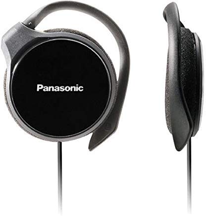 Panasonic RP-HS46-K SLIMZ Ear-Clip Headphones with Ultra-Slim Housing (Black) (Discontinued by Manufacturer)