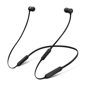 beatsx wireless earphones – apple w1 headphone chip, class 1 bluetooth, 8 hours of listening time – black