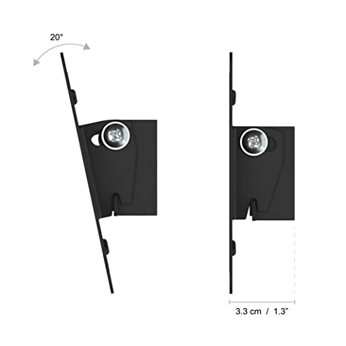 Swift Mount SWIFT110-AP Tilting TV Wall Mount for TVs up to 25-inch Black , 1 Count (Pack of 1)