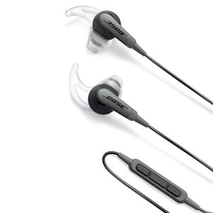 bose soundsport inner-ear headphones for sports iphone · ipod · ipad with corresponding remote control microphone charcoal soundsport ie ip chl genuine national