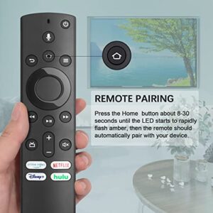 New CT-RC1US-19 Replacement Voice Remote Control for Toshiba Fire TV Edition Televisions 32LF221U19 43LF621U19 43LF421U19 43LF711U20 32LF221C19 55LF621U19 50LF711U20 49LF421U19 50LF621U19 TF50A810U19