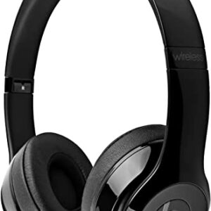 beats Solo 3 Wireless On-Ear Headphones - Gloss Black (Renewed)