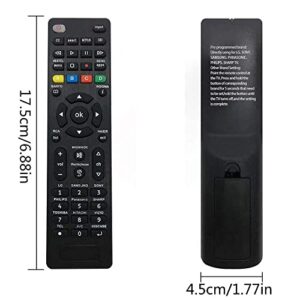 SMATAR Universal Remote Control for Samsung, Sony, LG, Hisense, Panasonic, Philips, Sharp, Sanyo, Insignia, Toshiba, Hitachi, TCL Smart TVs and More Brands of TV - Setup Easily