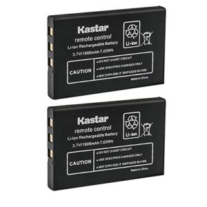kastar battery 2 pack replacement for urc 11n09t nc0910 rli-007-1 lit0404, mx 810 mx-810, mx 880 mx-880, mx 890 mx-890, mx 950 mx-950, mx 980 mx-980, mx-990, mx-1200, x-8 universal remote controls