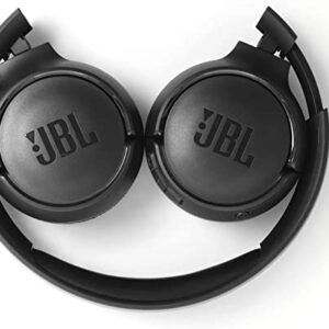 JBL Tune 500BT - On-Ear Wireless Bluetooth Headphones, Includes LED Flashlight Key Chain Bonus (Black)