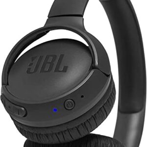 JBL Tune 500BT - On-Ear Wireless Bluetooth Headphones, Includes LED Flashlight Key Chain Bonus (Black)